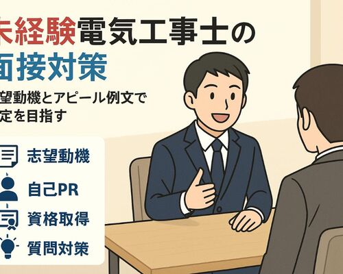 12 電気工事士 未経験 面接