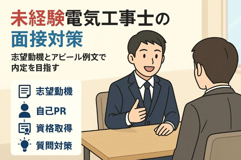 12 電気工事士 未経験 面接