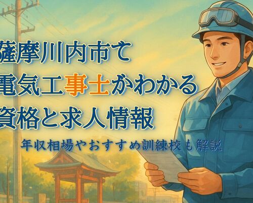 24 薩摩川内市 電気工事士