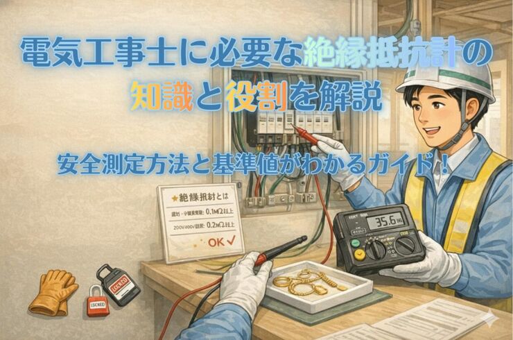 12 電気工事士 絶縁抵抗計