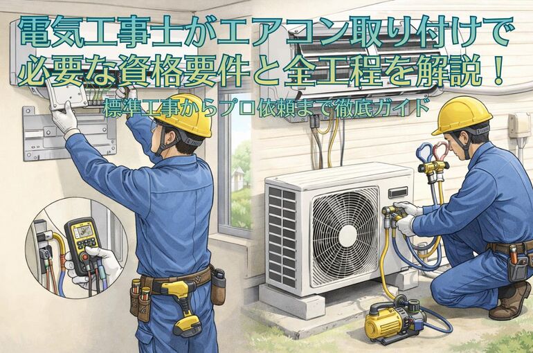 12 電気工事士 エアコン 取り付け