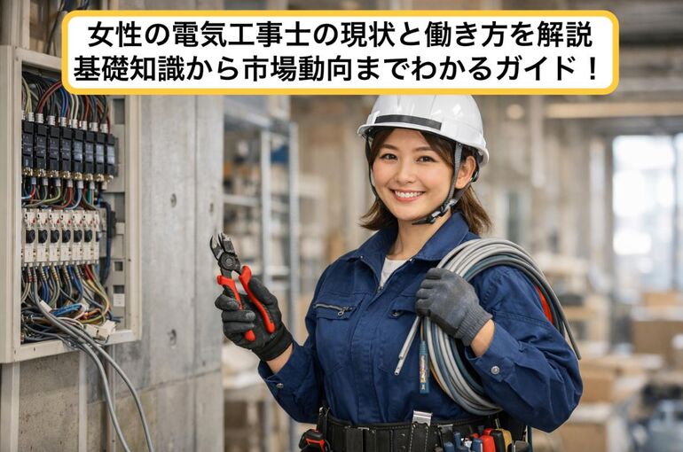 26電気工事士 女性