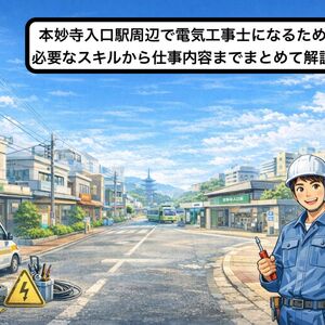 30 本妙寺入口駅 電気工事士