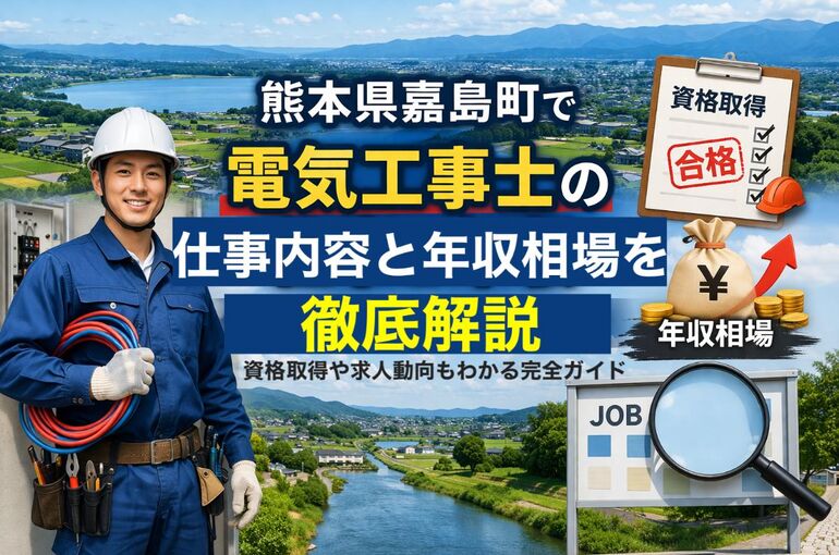 24 嘉島町　電気工事士