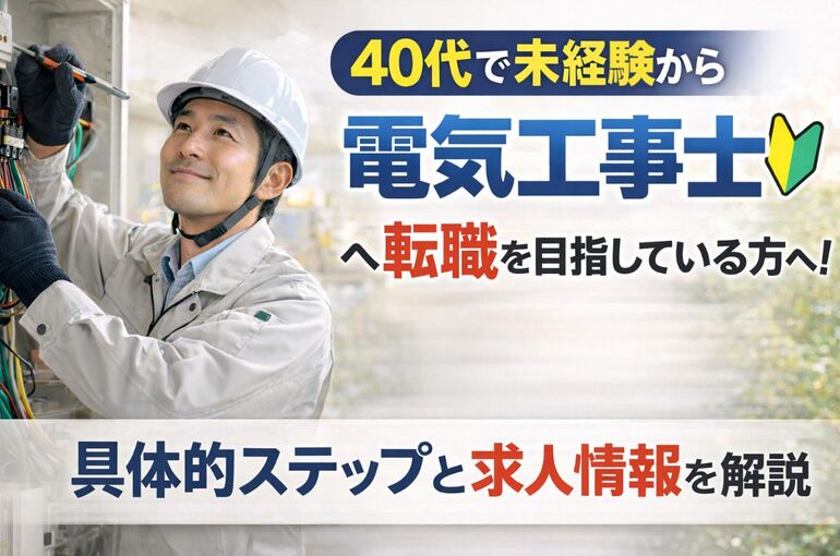 29 電気工事士 未経験 40代