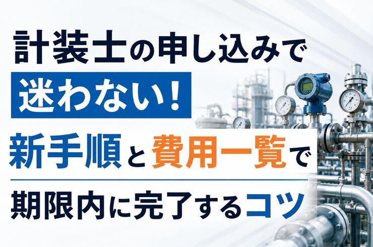 計装士 申し込み